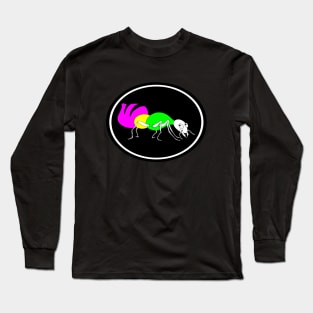 Ant With A Colouful Body Long Sleeve T-Shirt